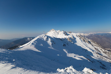 Mountain day winter