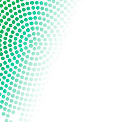 Poster - Color abstract halftone circle design element. Vector illustration