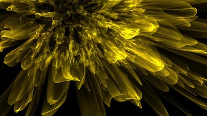 Wall Mural - Yellow abstract background - abstract motion background