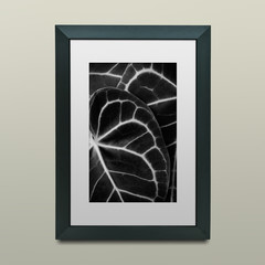 Wall Mural - artwork in a frame mockup