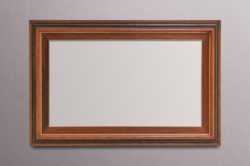 Sticker - blank frame mockup