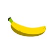 © Will - banana isolated on white