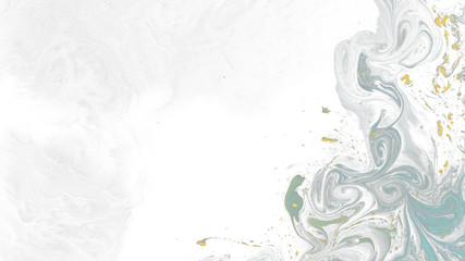 Wall Mural - gray paint patterned background