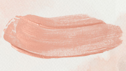 Wall Mural - pink oil paint smudge template