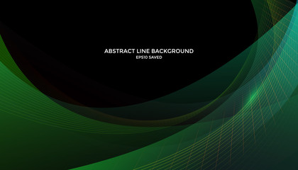 Wall Mural - wavy line background, abstract line pattern