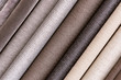 Pile of textiles background