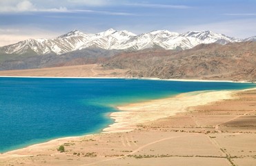  The Orto-Tokoy Water Reservoir on the way to Kochkor and Naryn City, Kyrgyzstan