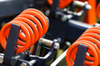 © Voyagerix - Industrial spring at agricultural machine
