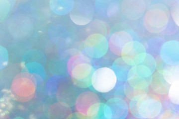 Wall Mural - Abstract bokeh blurred lights background