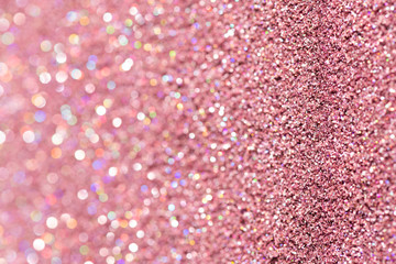 Wall Mural - Shiny pink glitter textured background