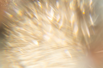 Wall Mural - blurry golden glitter background texture