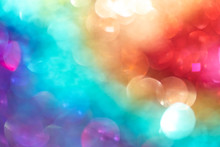 Colorful Rainbow Glitter Background
