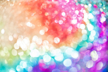 Wall Mural - colorful rainbow glitter background