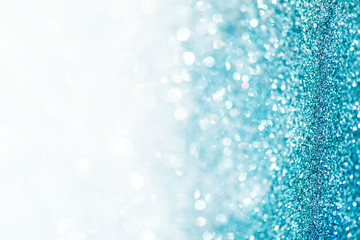 Poster - Light blue glittery background