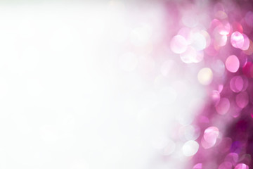 Wall Mural - abstract bright purple ​​​​​bokeh background
