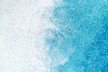 Wall Mural - Light blue glittery background