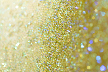 Wall Mural - sparkly green glitter background texture