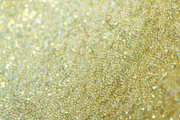 Wall Mural - sparkly green glitter background texture