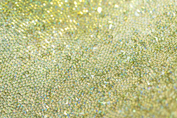 Wall Mural - sparkly green glitter background texture
