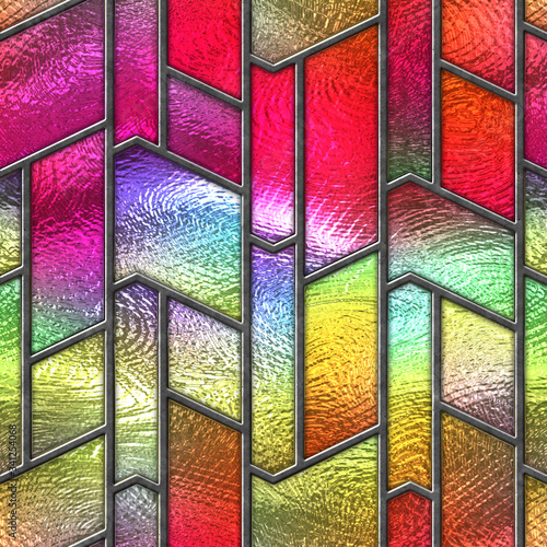 Stained Glass Seamless Texture With Geometric Pattern For Window Colored Glass 3d Illustration Ilustracion De Stock Adobe Stock Stained Glass Seamless Texture With Geometric Pattern For Window Colored Glass 3d Illustration Ilustracion De Stock Adobe Stock