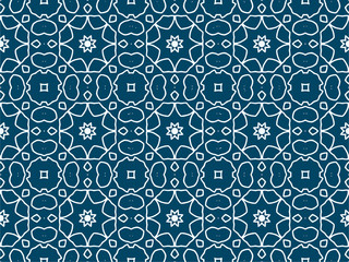 Pattern Background with Blue Texture