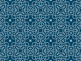 Pattern Background with Blue Texture