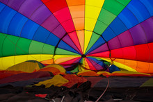 Multi Colored Hot Air Balloons