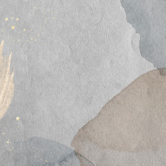Wall Mural - Gray grunge textured banner