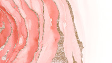 Pink And Copper Marbled Texture