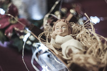 Close-up Of Nativity Scene