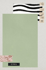 Wall Mural - Cool pastel banner