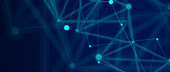 Technology data background, idea of global business solution