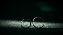 Close-up Of Wedding Rings