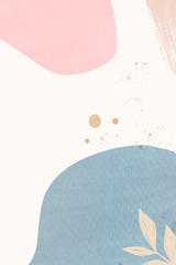 Wall Mural - pink memphis textured background
