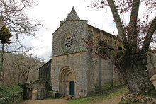 The Monastery Of Santa Cristina De Ribas Do Sil, Ourense Province, Galicia, Spain.