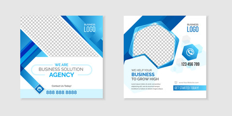 social media banner design template or instagram banner