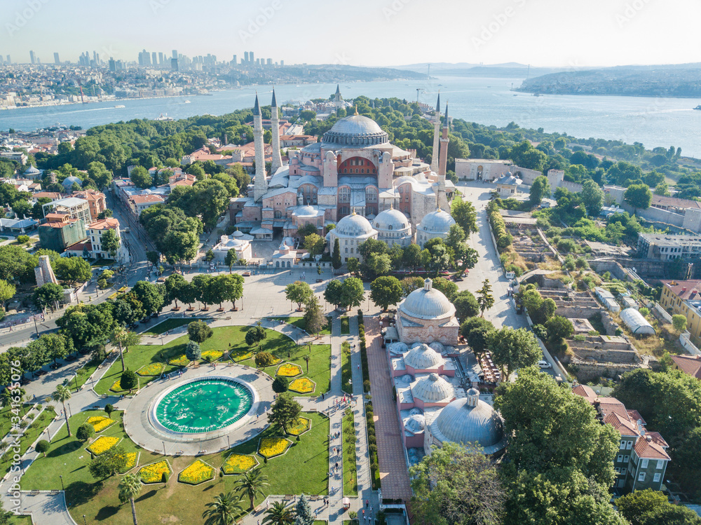 Obraz na płótnie Hagia Sophia Museum in Istanbul w salonie
