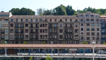 Wall Mural - Cityscape of Bilbao (Basque country, Spain)