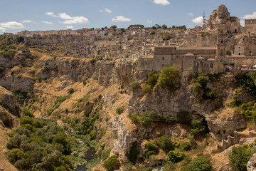 The Sassi di Matera are two districts of the Italian city of Matera, Basilicata