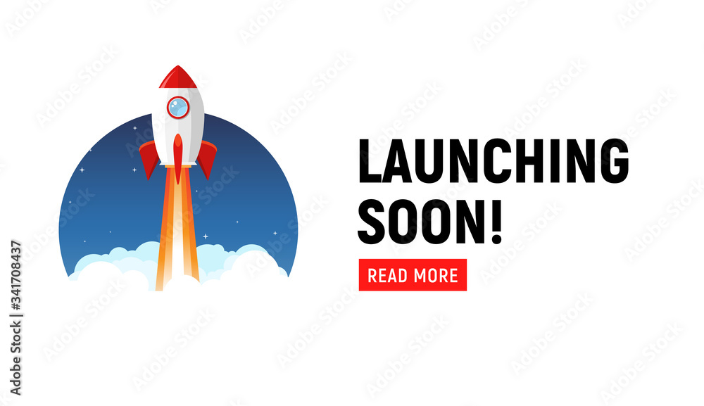 Launching soon marketing store template. Coming soon announcement flyer ...