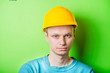 © aeroking - young man in a yellow helmet