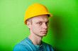 © aeroking - young man in a yellow helmet