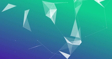 Plexus abstract background with different colors. Network concept background with connection point, lines and polygonal element. Background for networking data connection.