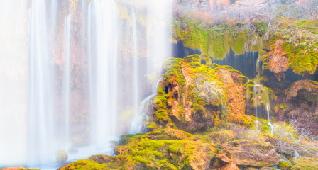 Wall Mural - Amazing view of Lower Yerkopru I waterfall - Mersin, Turkey