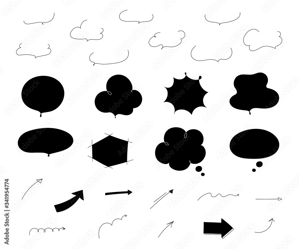 シンプルでおしゃれな吹き出し 矢印 イラスト Arrow Wall Mural Arr Yugoro シンプルでおしゃれな吹き出し 矢印 イラスト Arrow Wall Mural Arr Yugoro