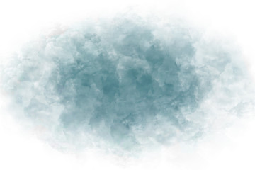 Wall Mural - watercolor illustration art abstract soft blue color texture background, clouds and sky pattern. wat
