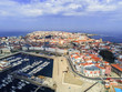Aerial view in La Coruña, city of Galicia,Spain. Drone Photo