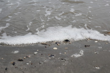 sea waves on the beach