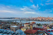 Panoramic View of Istanbul city, Turkey