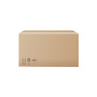 © sabelskaya - Closed carton box or packaging mockup, realistic vector illustration isolated.